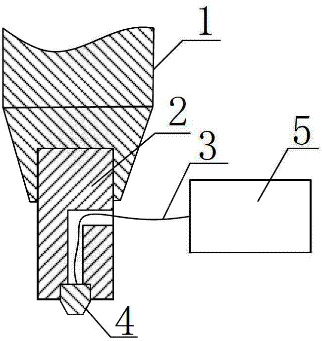 Method and device for measuring thickness of numerical control machining workpiece