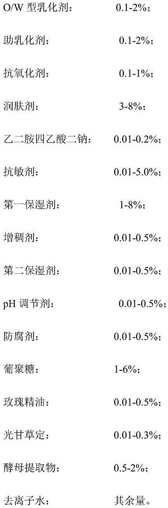 Yellow-removing whitening mask solution, manufacturing method and yellow-removing whitening mask