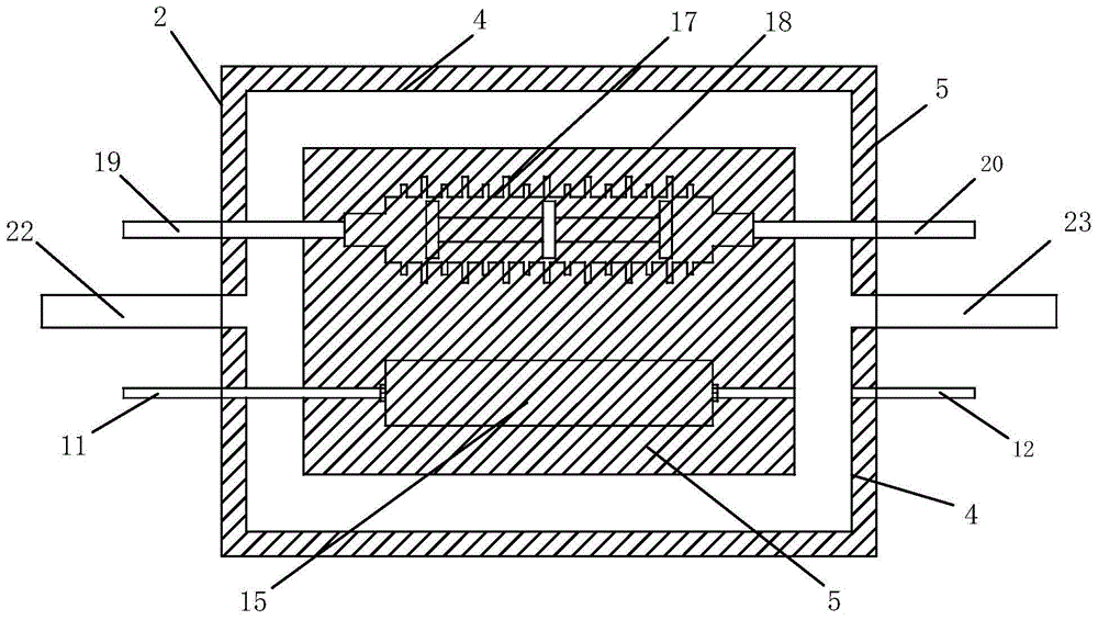 A waste heat energy heat exchange system based on a phase change heat storage tank