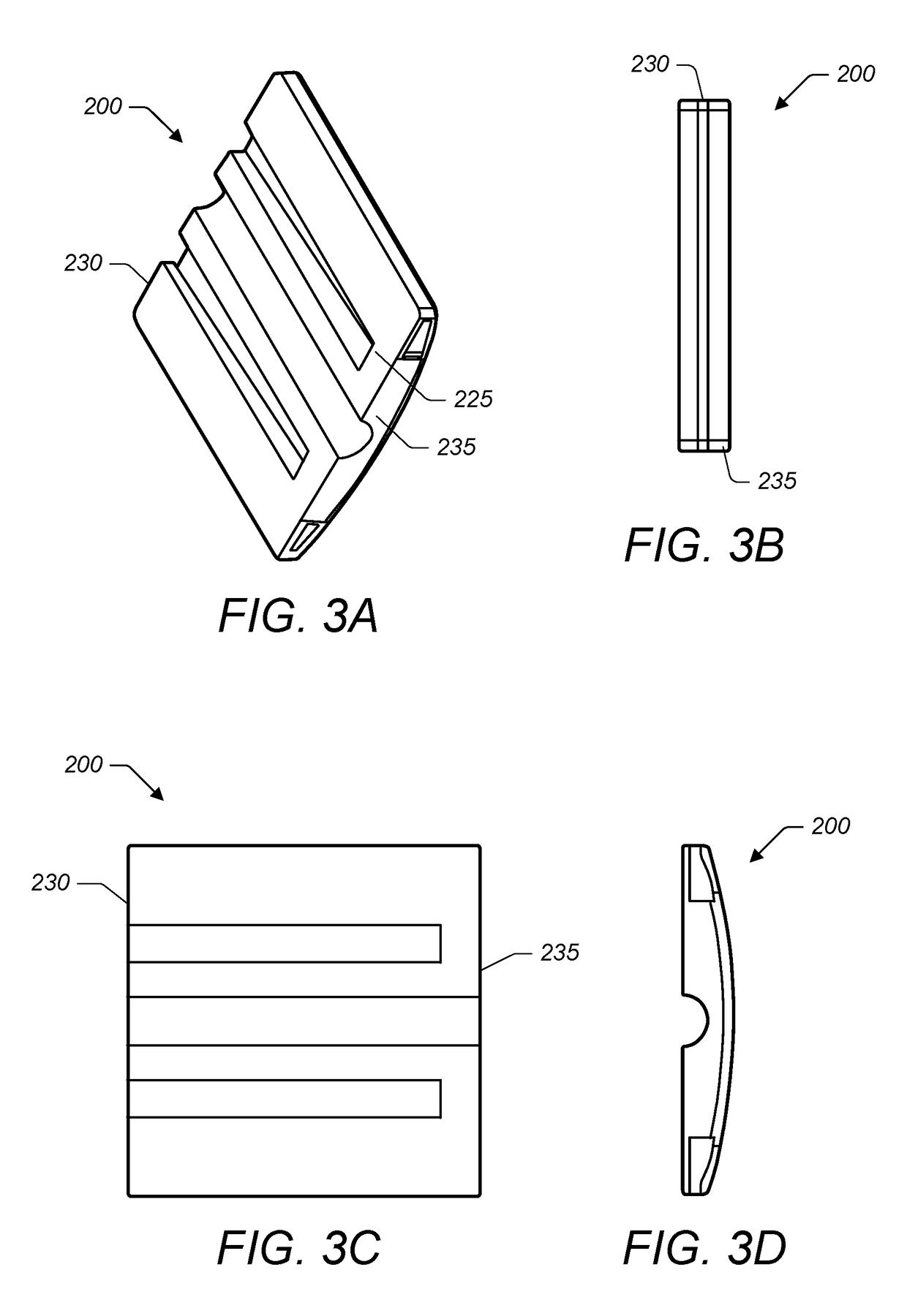 Front leaning rest platforms and use thereof