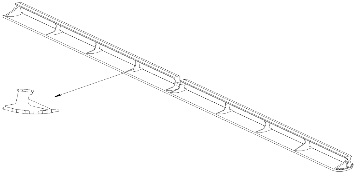 Air guide structure and wall-mounted indoor unit