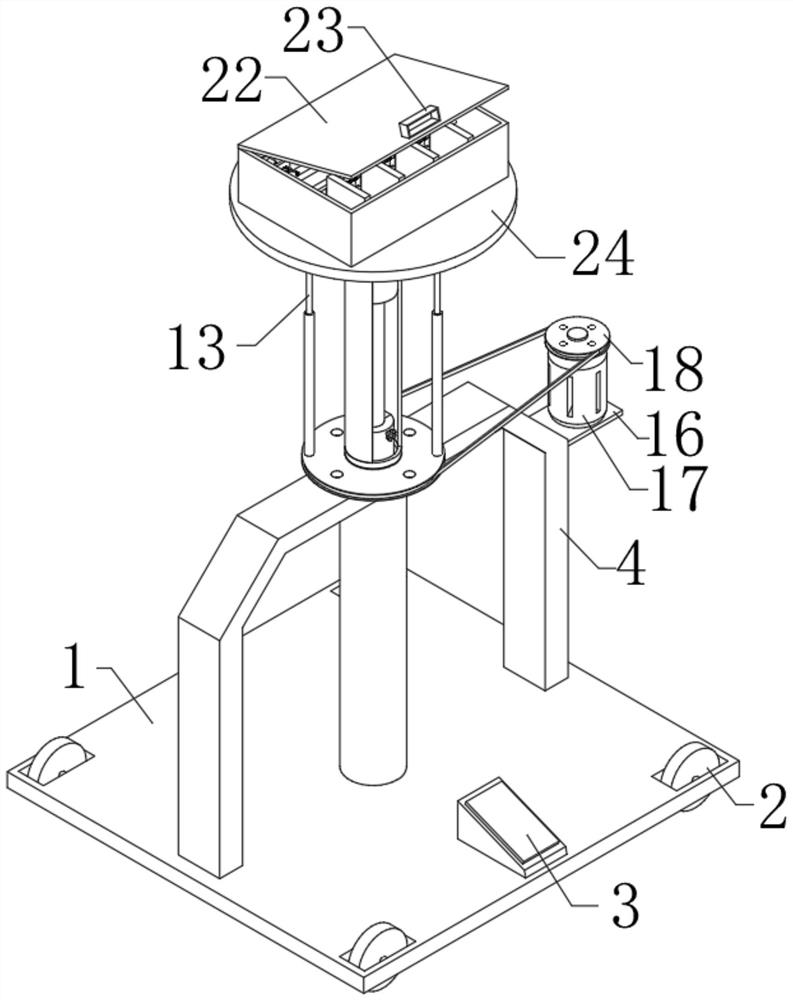 Anesthesia instrument placing box for anesthesiology department