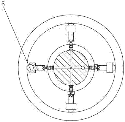 Pipeline inner wall cleaning device