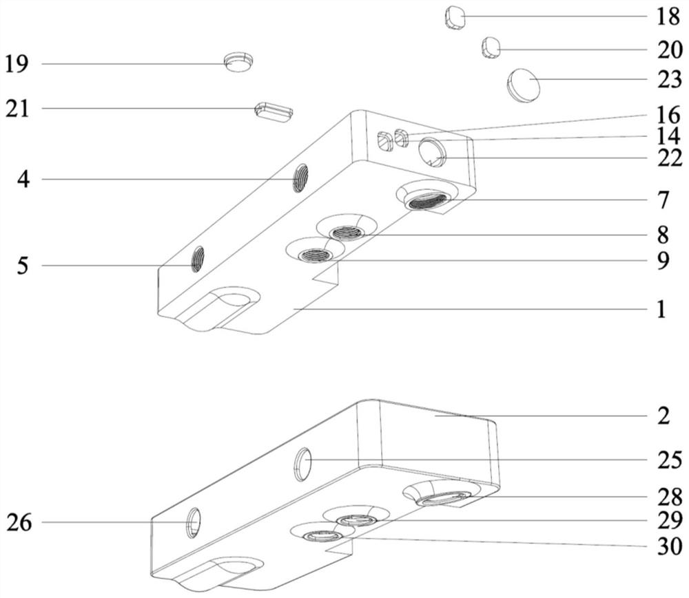 Composite structure plastic faucet main body and manufacturing method thereof