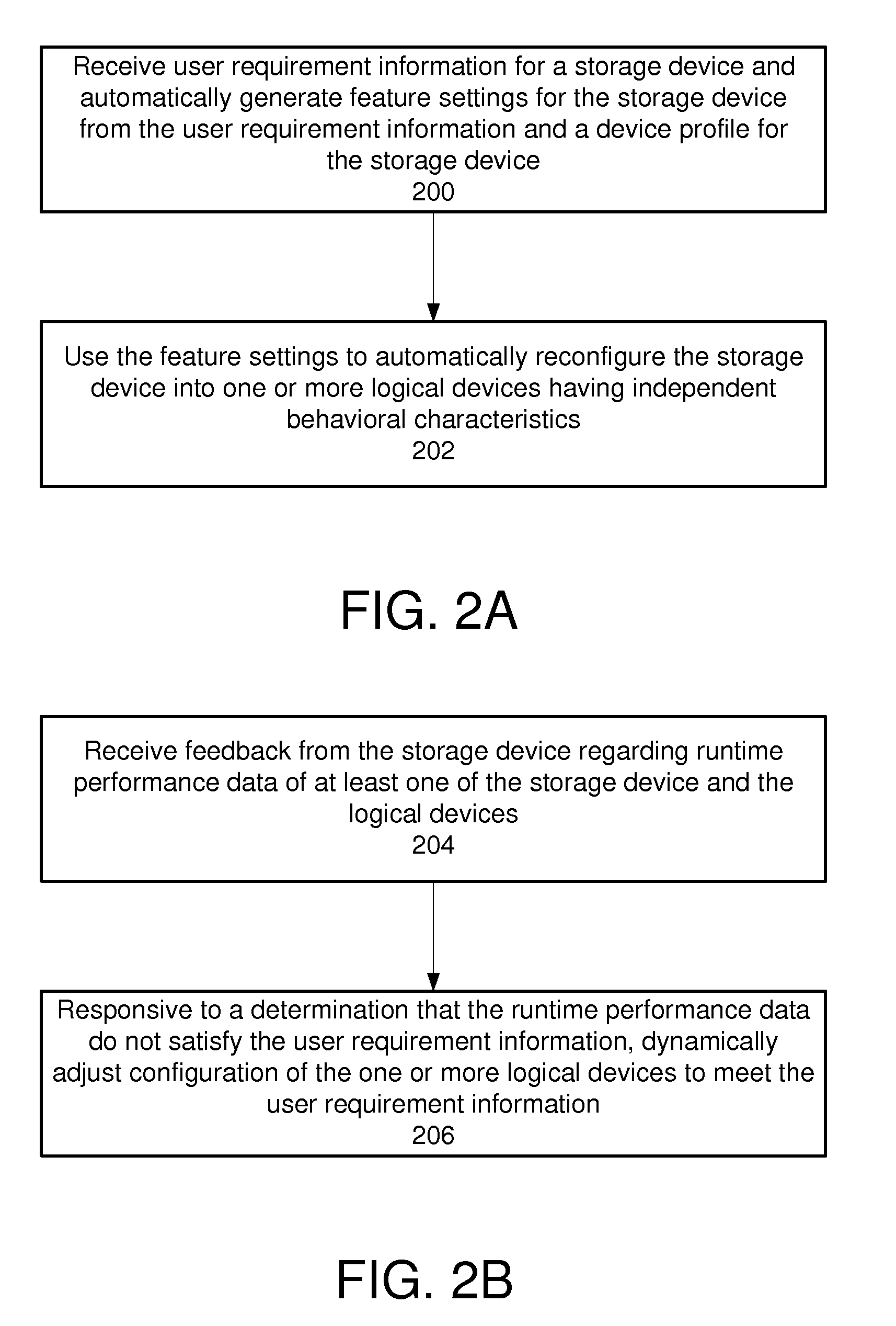 Reconfigurable storage device