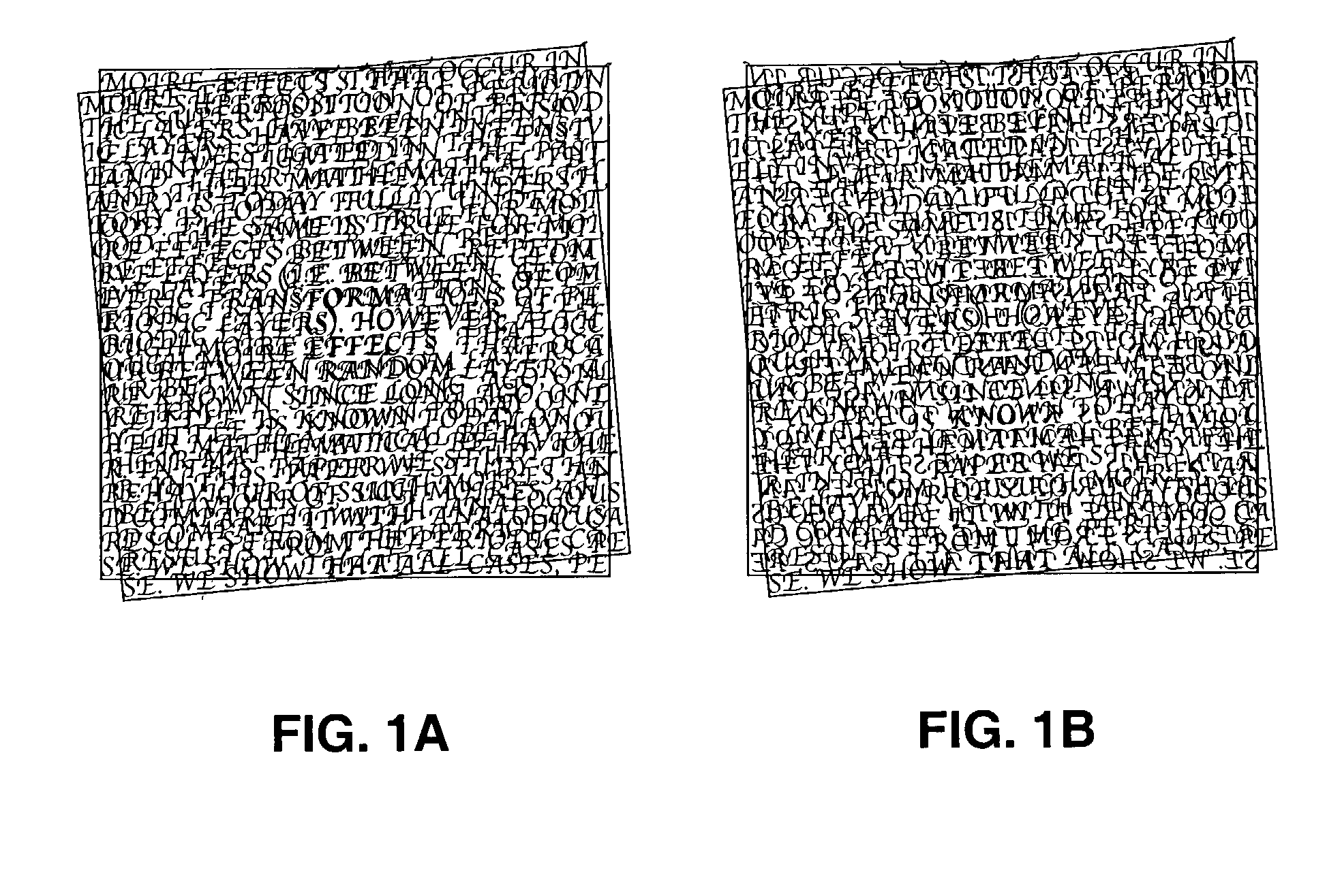 Authentication with built-in encryption by using moire intensity profiles between random layers