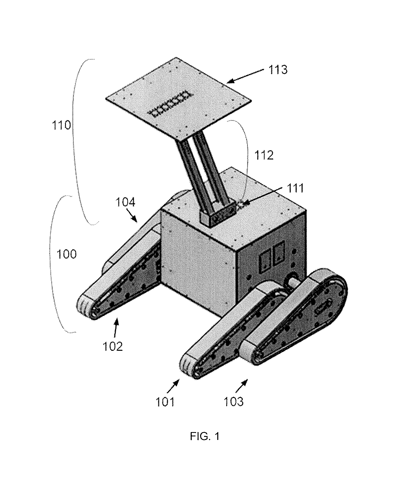 Dynamically stable stair climbing home robot