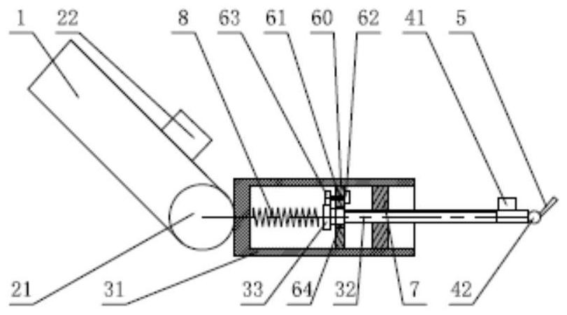 A retractable three-degree-of-freedom industrial robot arm