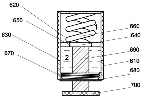 Damper type floating slab track