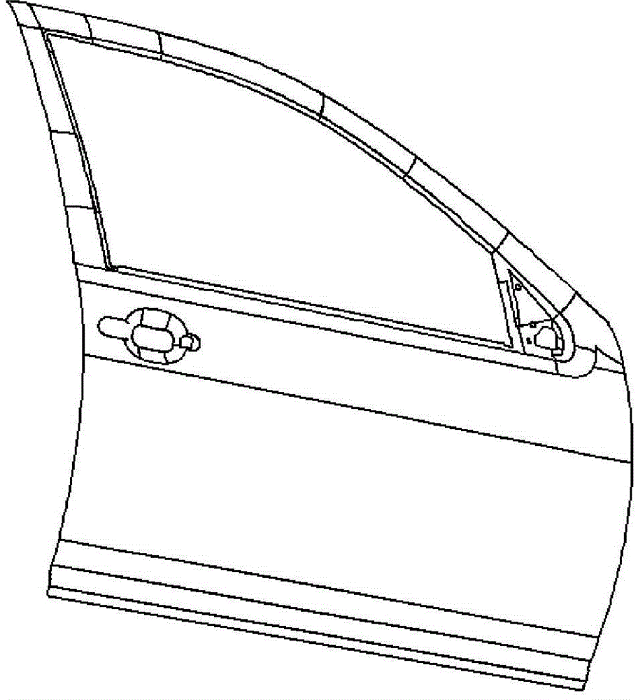 Auto-positioning device for visual inspection of exterior body panels