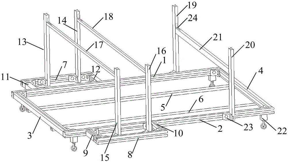 Auto-positioning device for visual inspection of exterior body panels