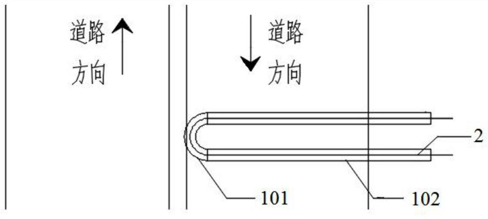 Roadbed settlement multi-layer monitoring structure and monitoring method