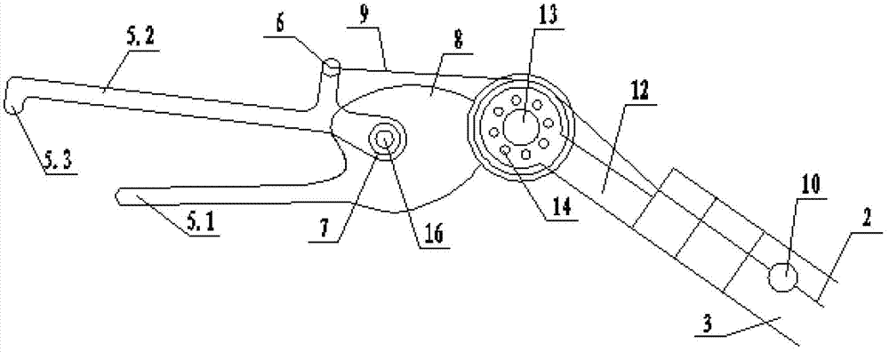 Tool for integrally removing nests