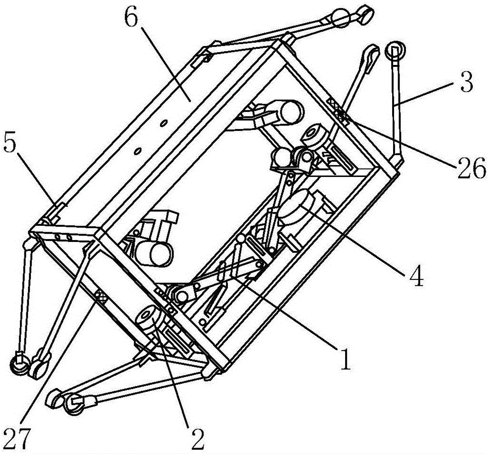 Intelligent lifting positioning cable force detecting device