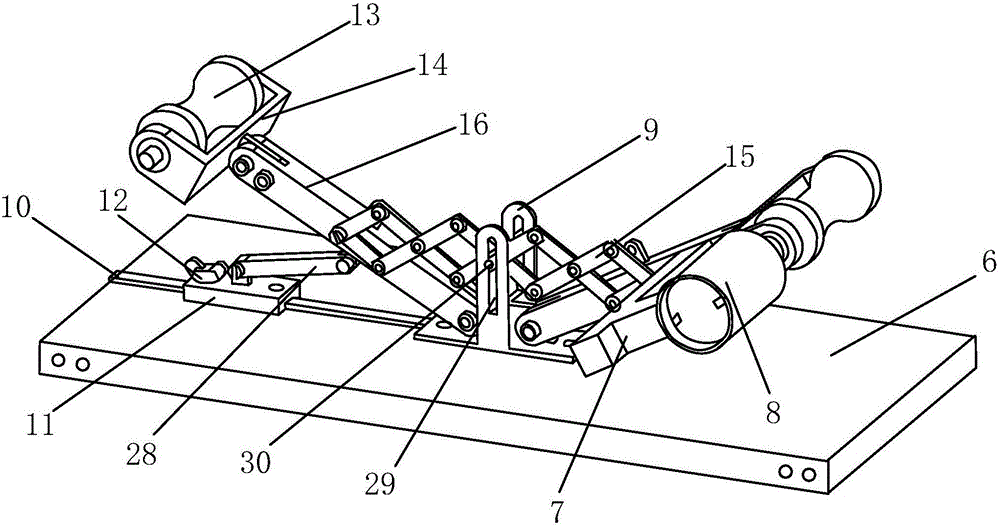 Intelligent lifting positioning cable force detecting device