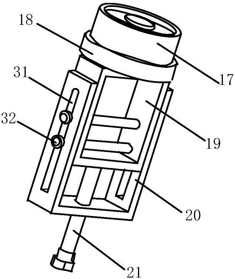 Intelligent lifting positioning cable force detecting device