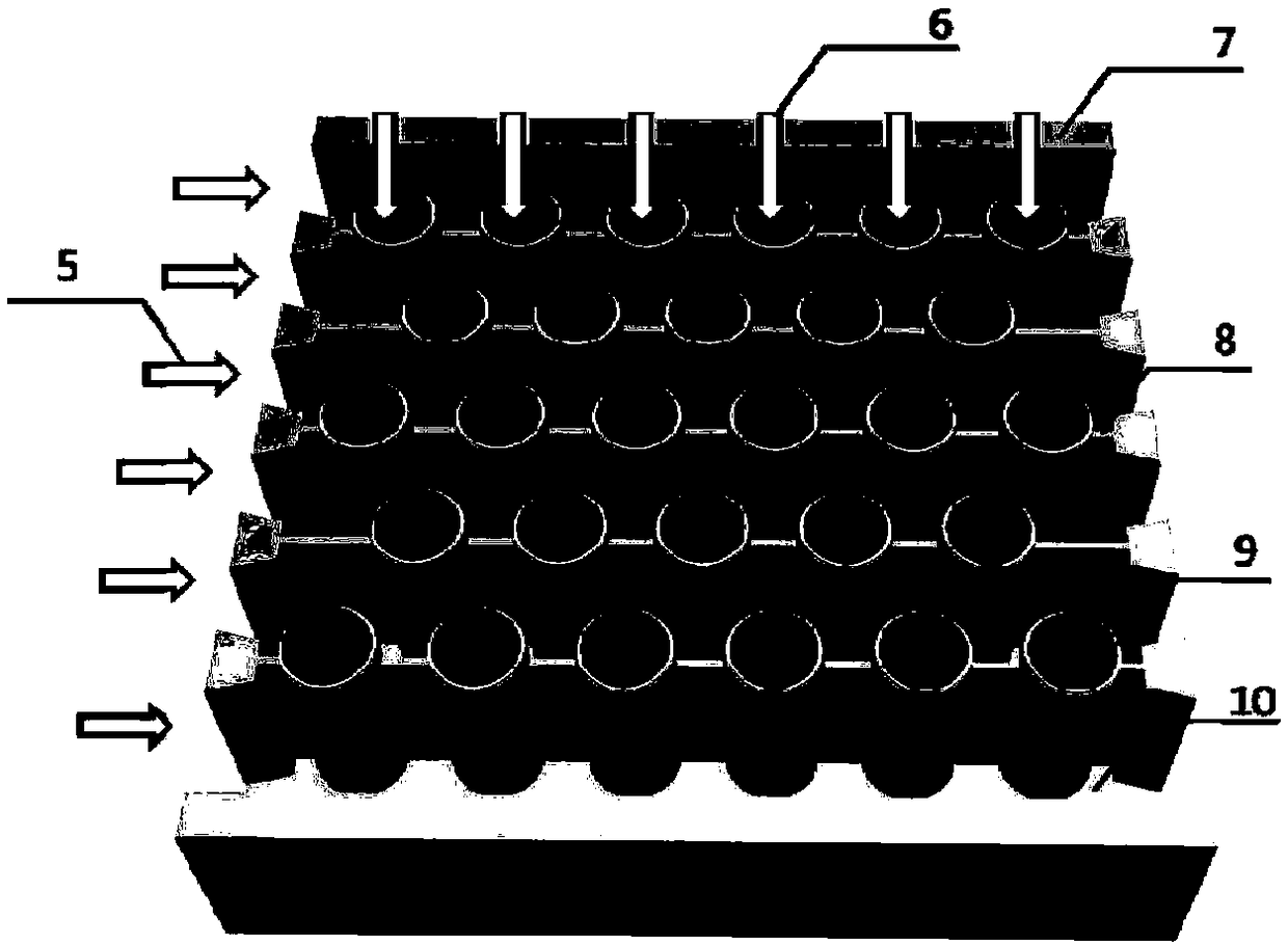 Method for preparing connector-free positive electrode-supported solid oxide fuel cell stack by 3D printing