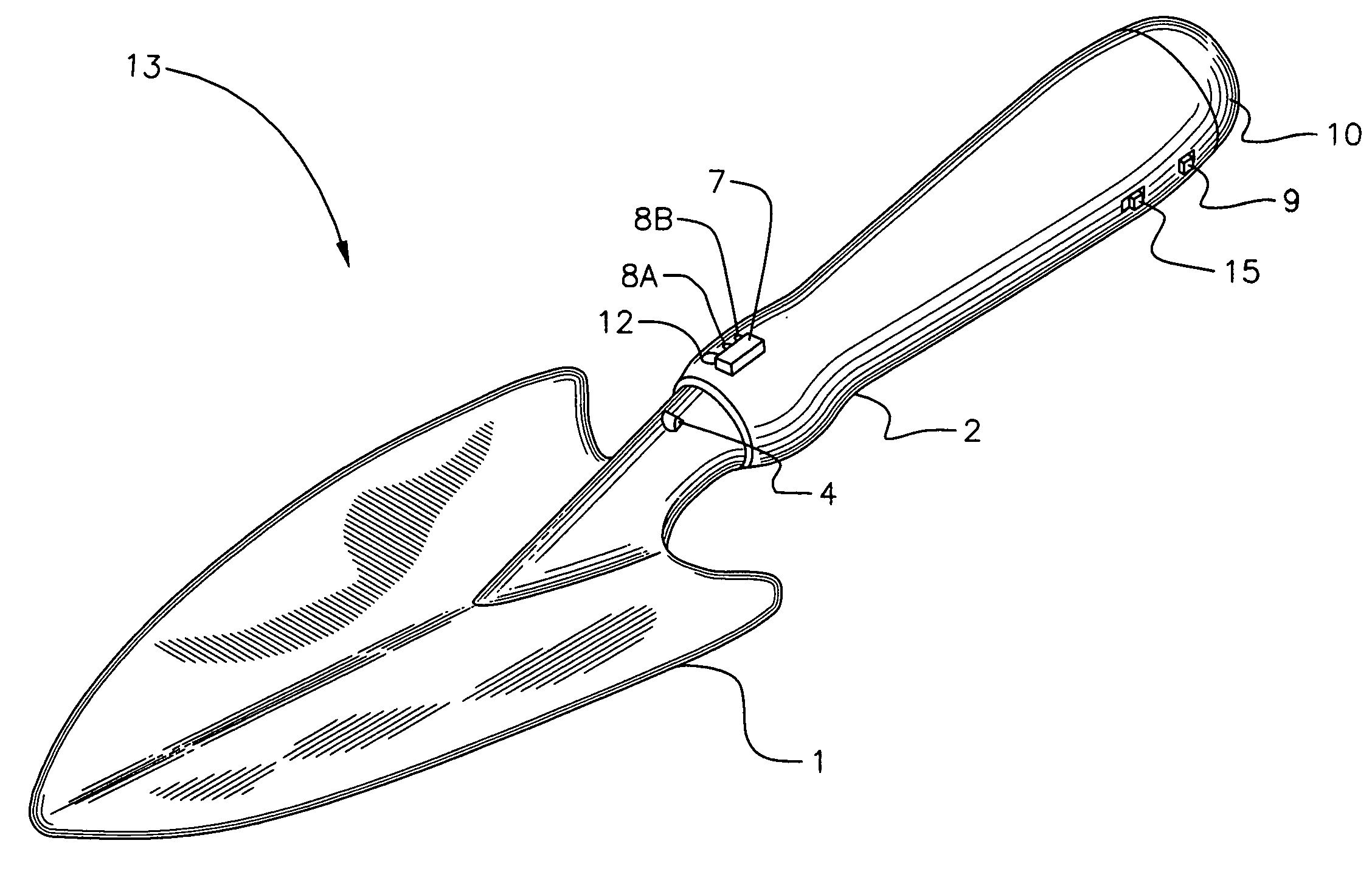 Metal detection excavation apparatus and method