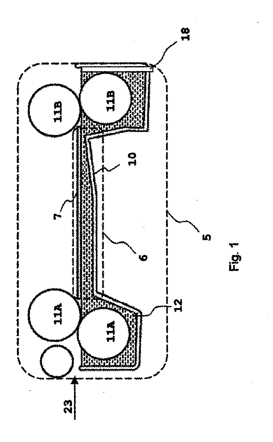 Method and apparatus for processing a lithographic printing plate