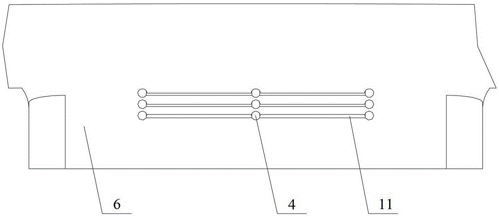 A gas discharge device in an automobile body and a fuel cell automobile to which it is applied