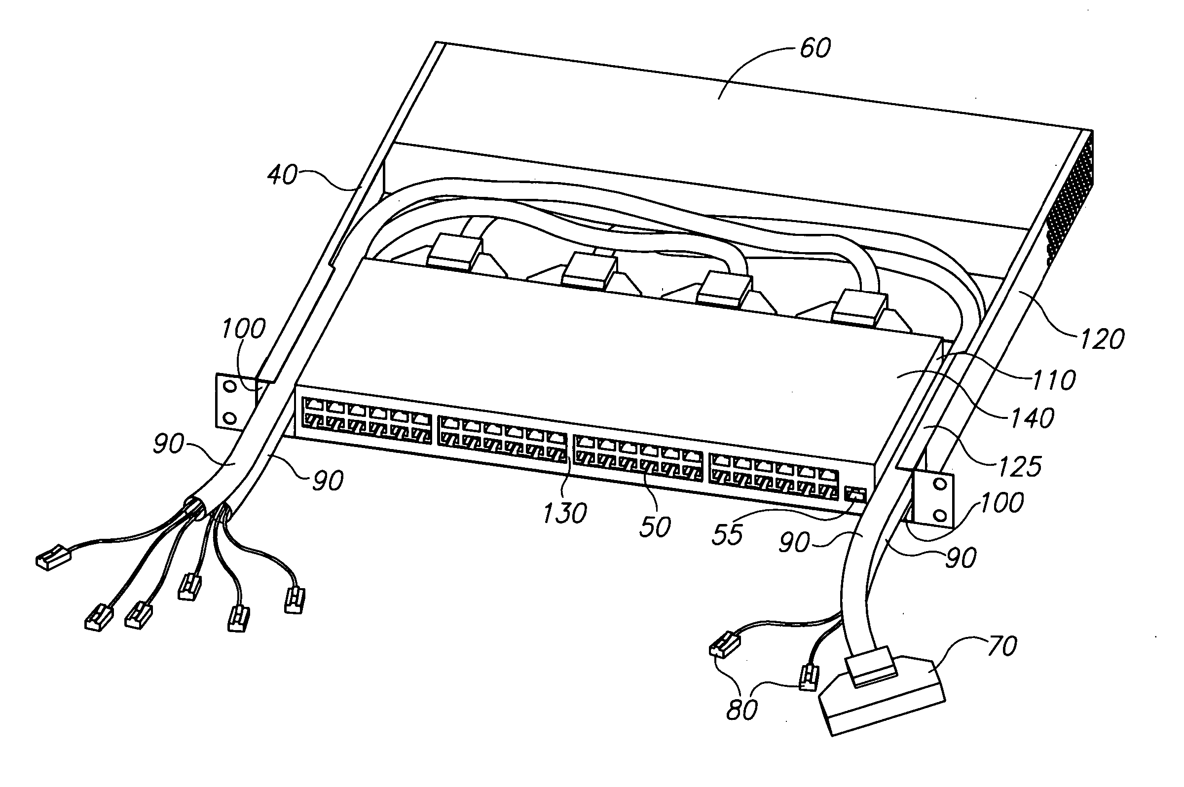 High density front access device