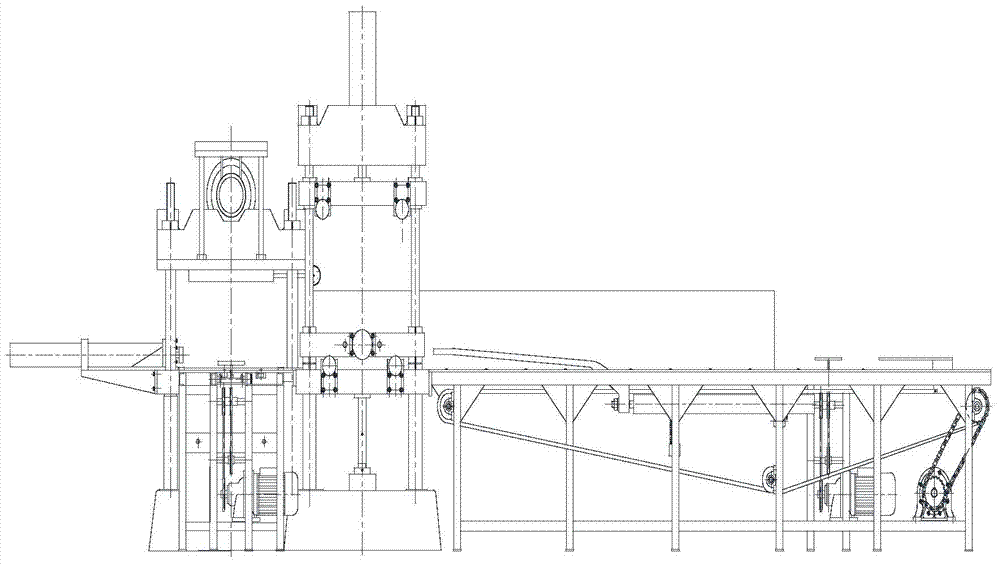 Rubber product production process flow and automatic streamline