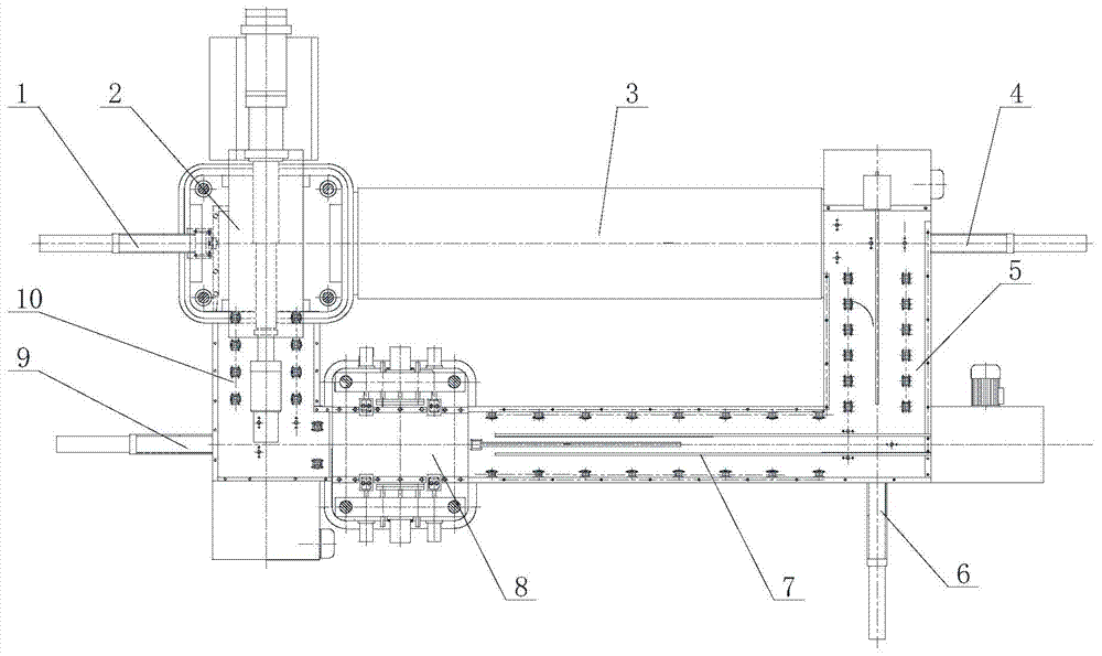 Rubber product production process flow and automatic streamline