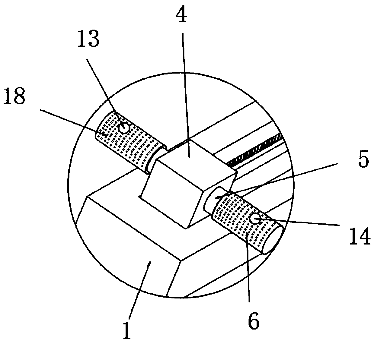 Abdominal muscle wheel with adjustable exercise intensity