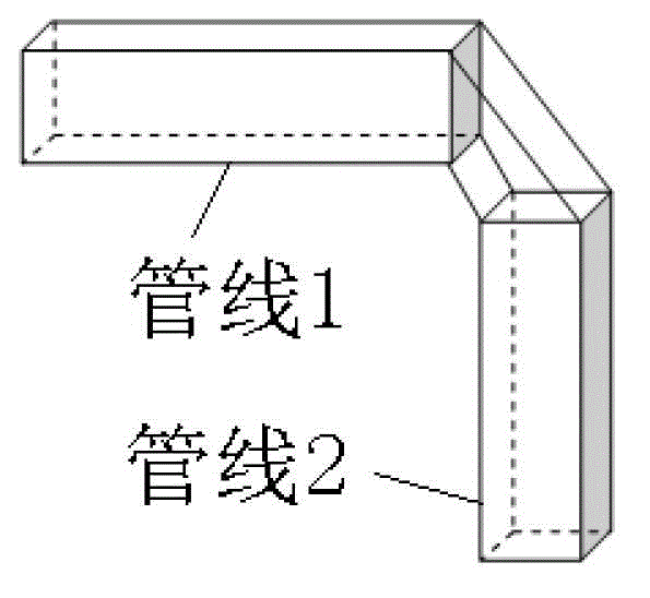 Underground integrated pipeline non-standard rectangular connector determination method based on BIM (Building Information Modeling)