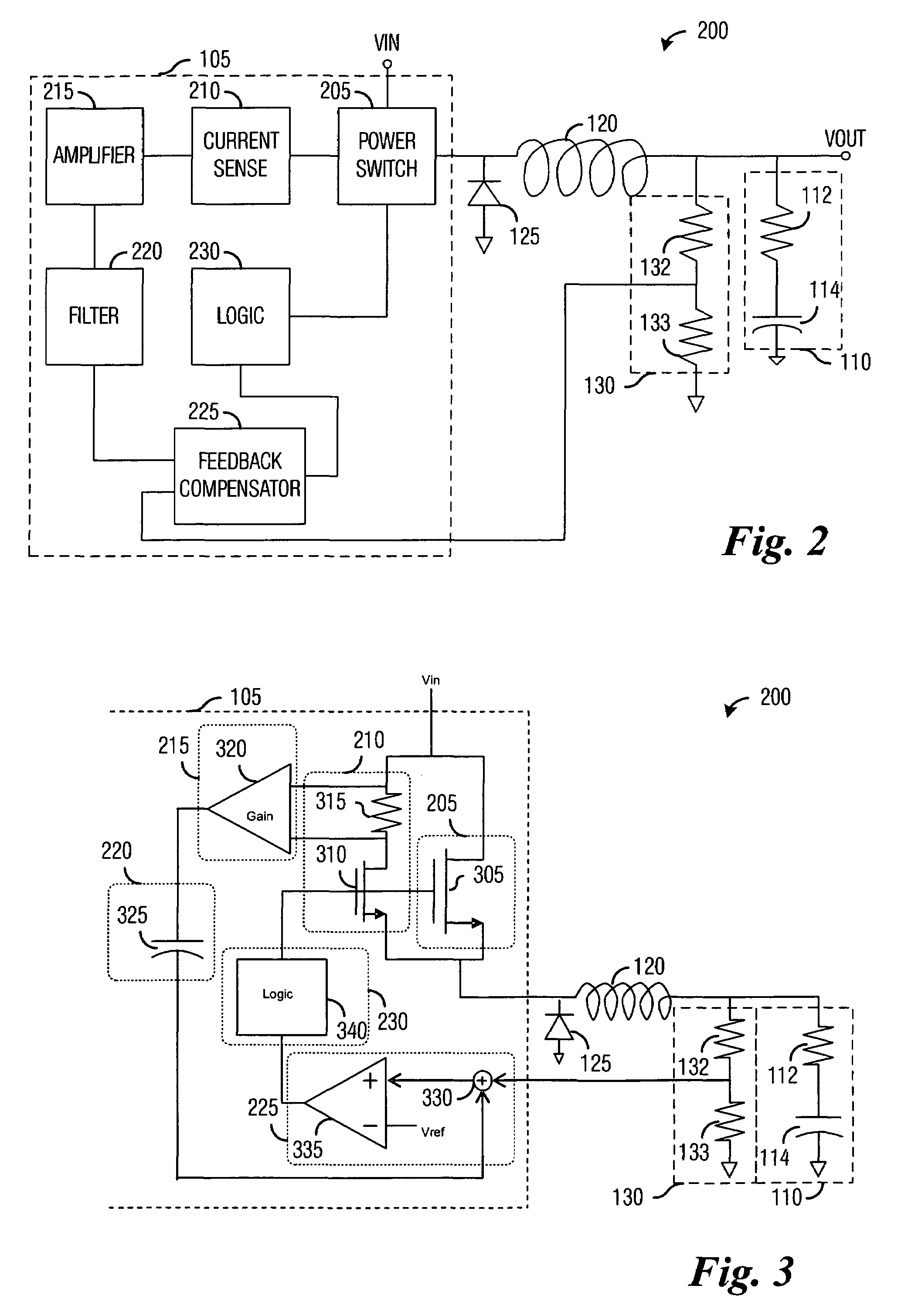 Burst-mode switching voltage regulator with ESR compensation