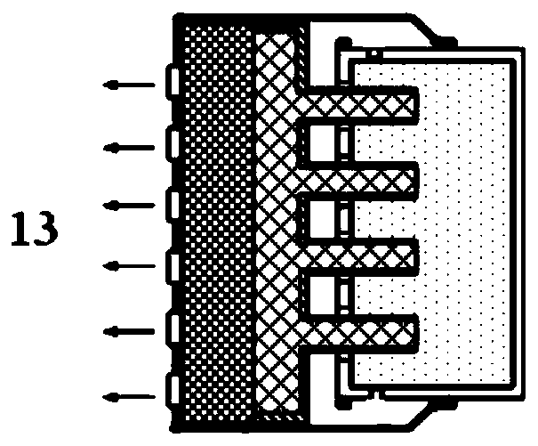 A press-type space low-temperature gas generating device and its use method