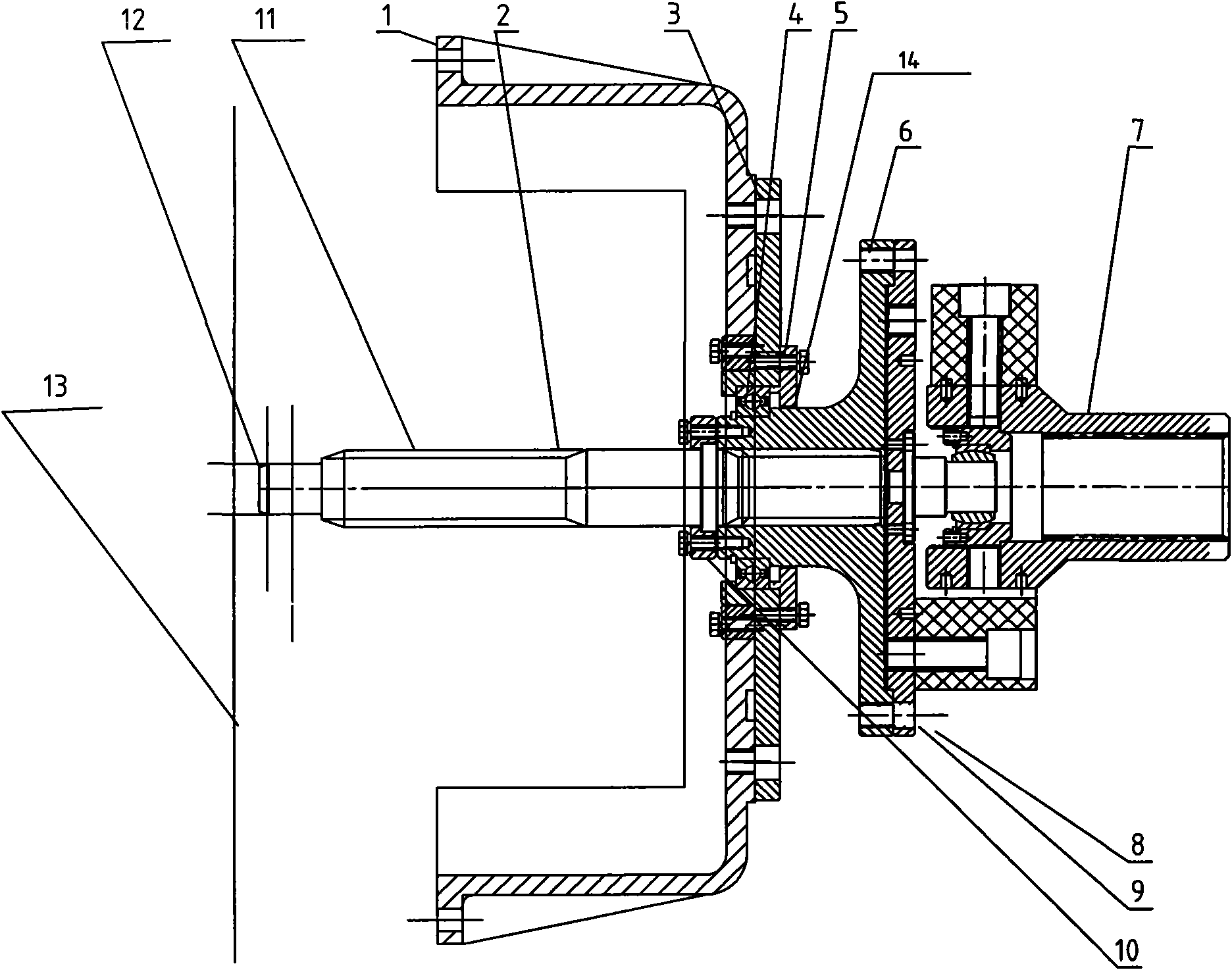 Engine test running power output tooling