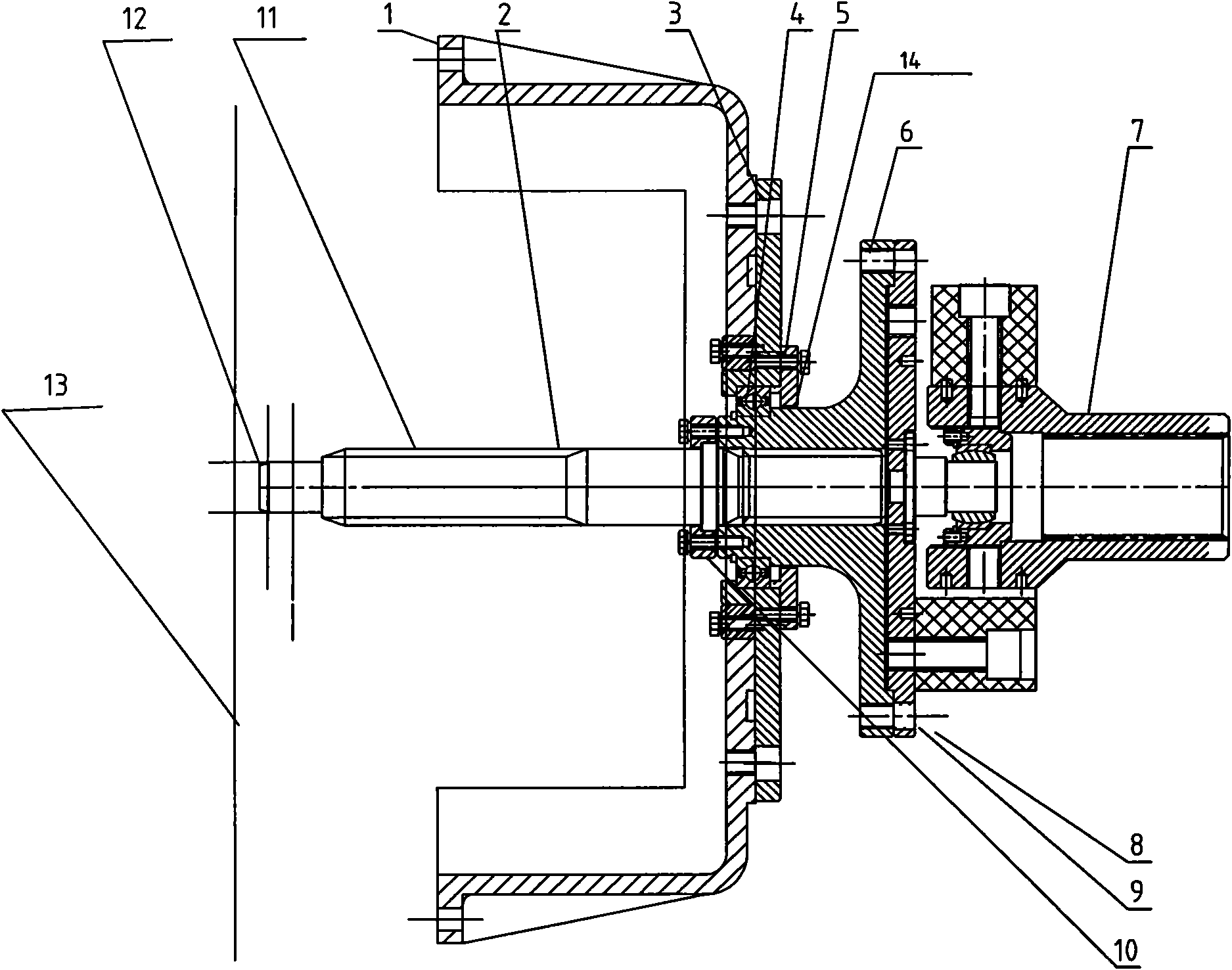 Engine test running power output tooling