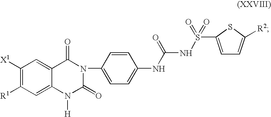 Substituted-(quinazolinyl)phenyl thiophenyl-sulfonylureas, methods for making and intermediates thereof