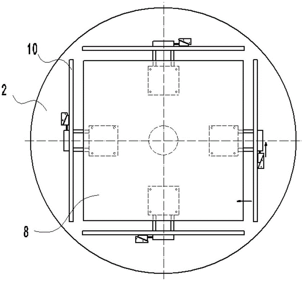 Clamping device for magnet grinding and magnet grinding equipment