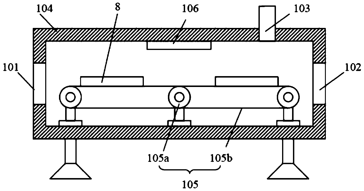 A physical dryer for preparing composite airgel self-insulating formwork