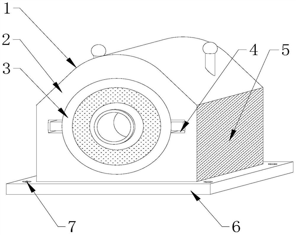 Driving shaft supporting bearing automobile accessory