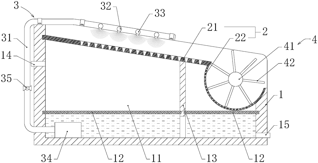 Cleaning device of bearing rolling body