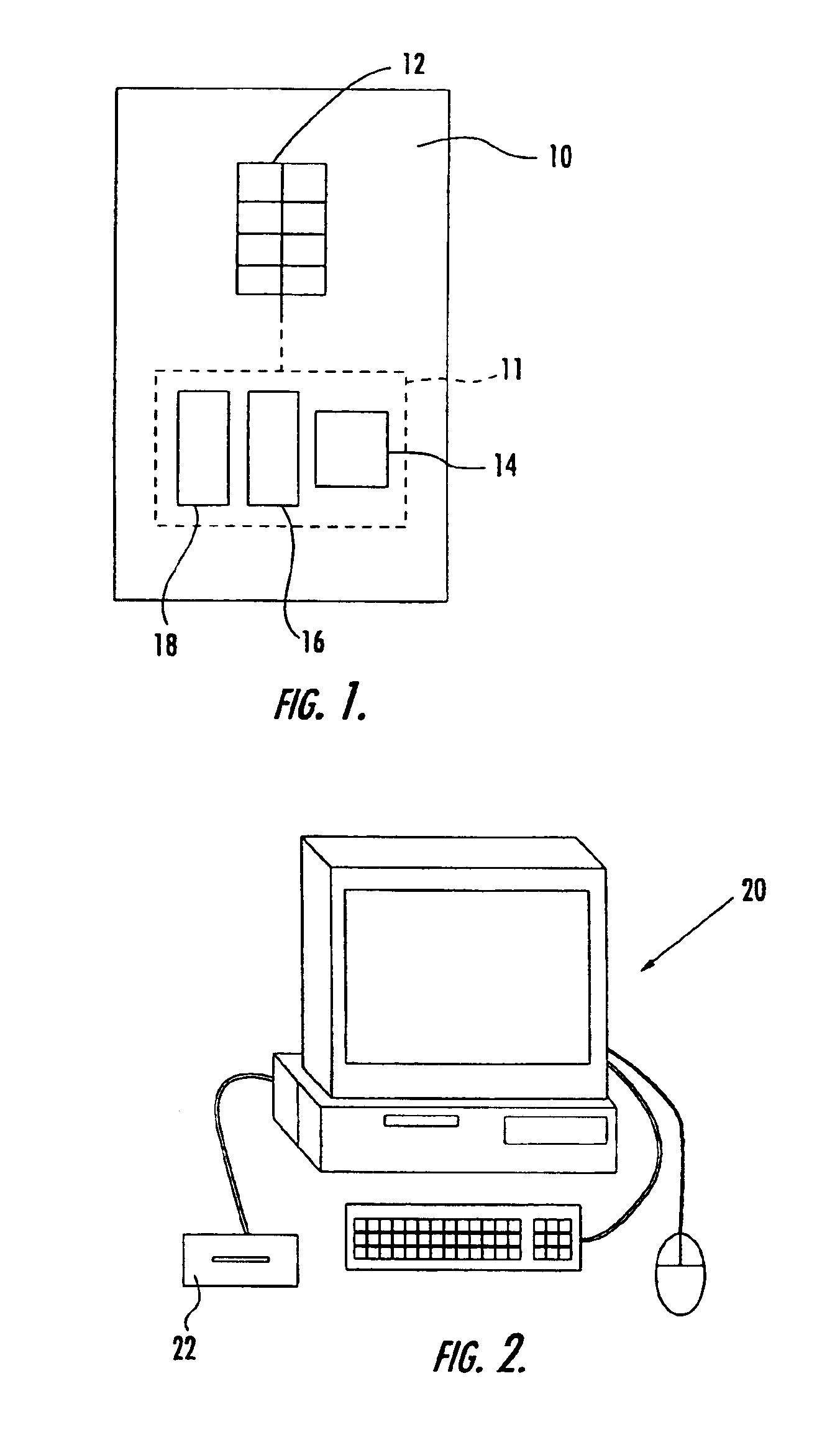 Multi-mode smart card, system and associated methods