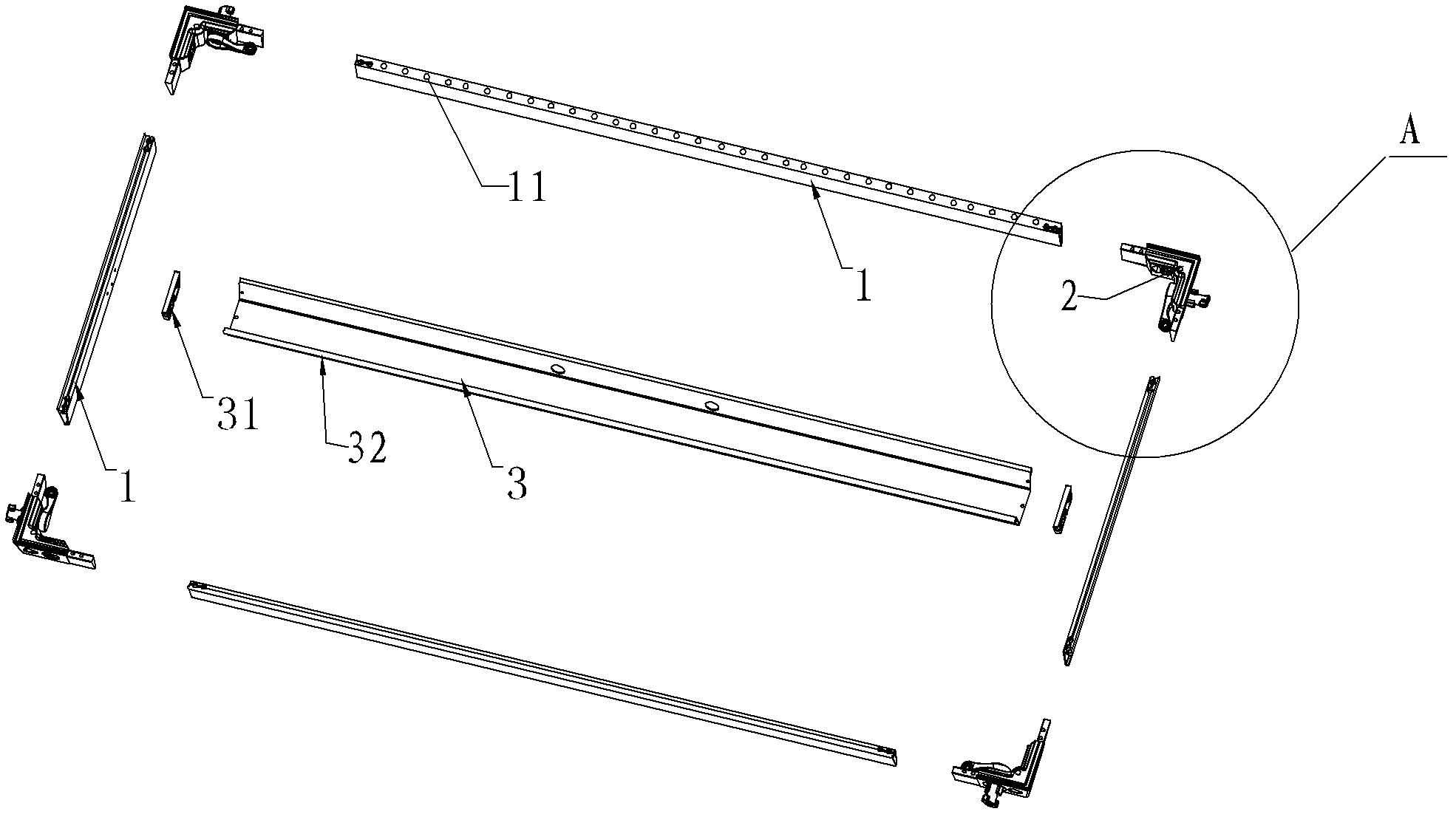 Light emitting diode (LED) display module capable of being installed easily and LED display device