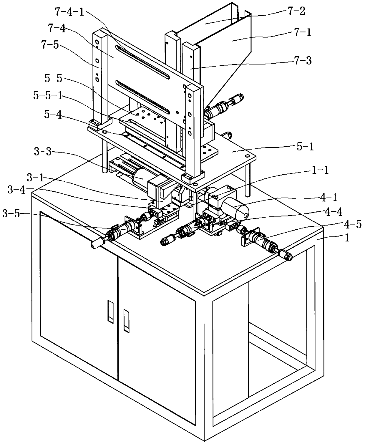 Automatic rod piece inner hole wall polishing machine