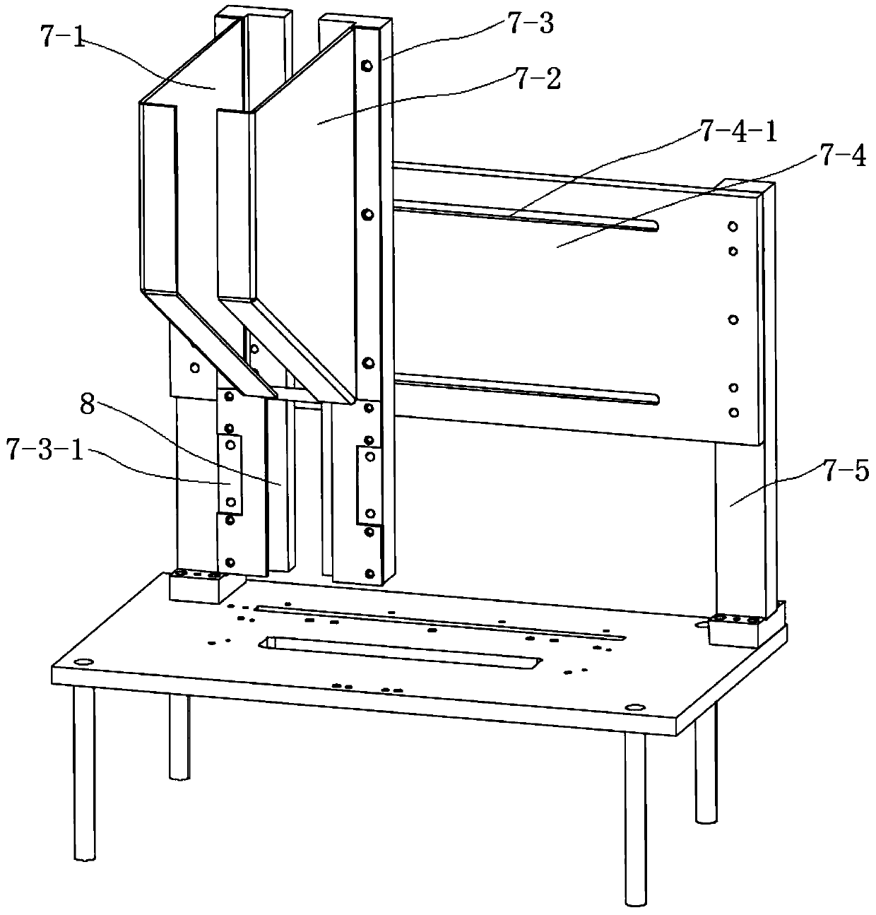 Automatic rod piece inner hole wall polishing machine