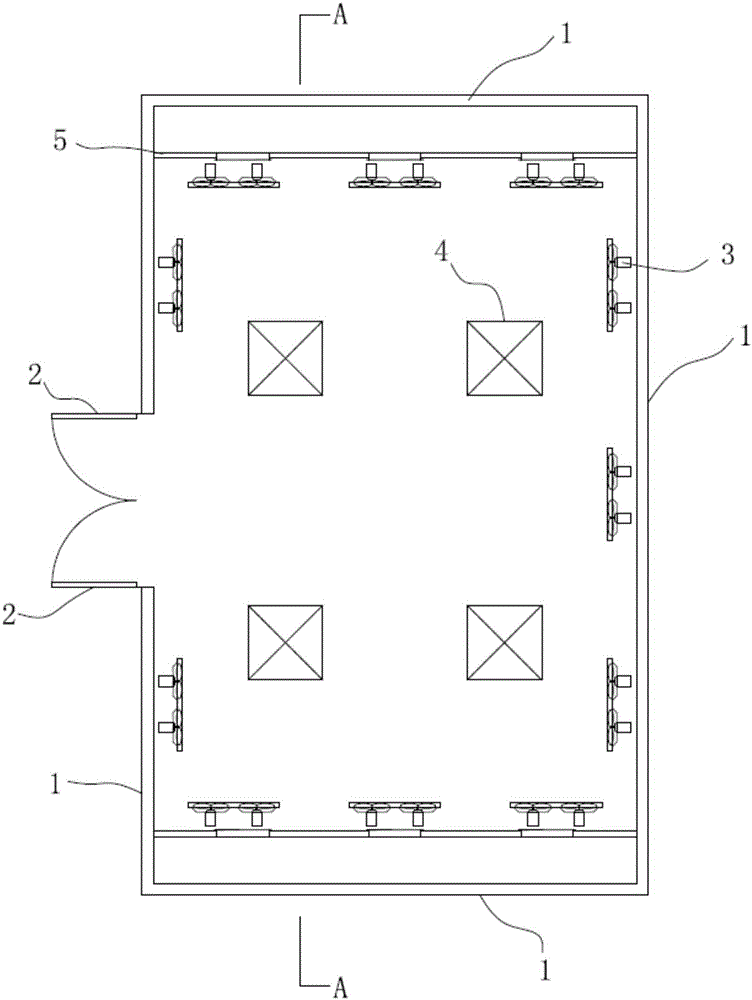 Clean hatch structure