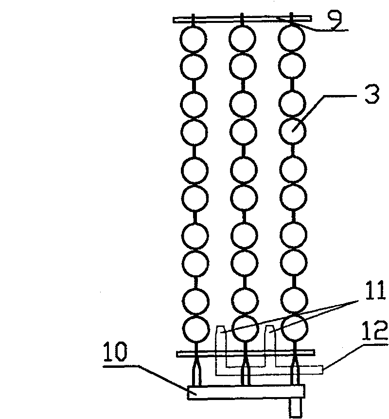 Heat converter of plate-type gas water heater