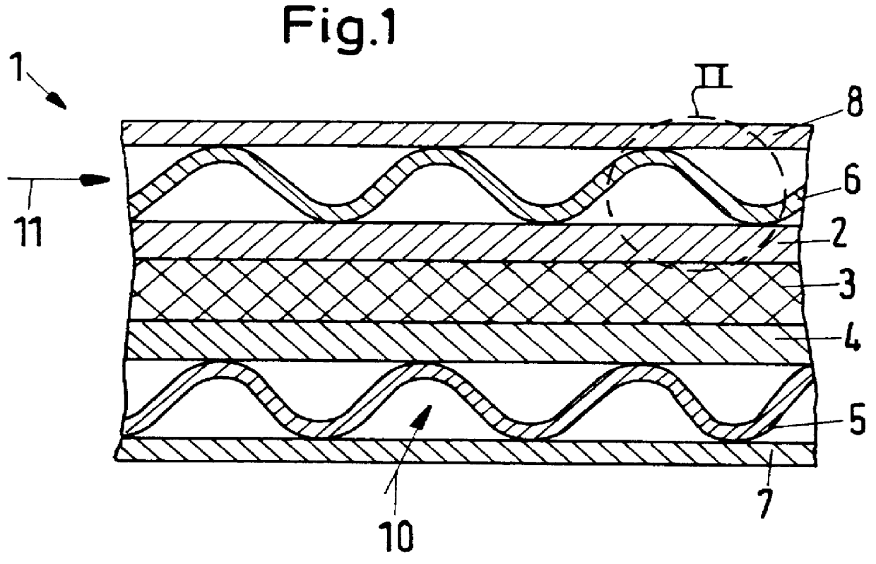 Current collector for a fuel cell and method of making the same