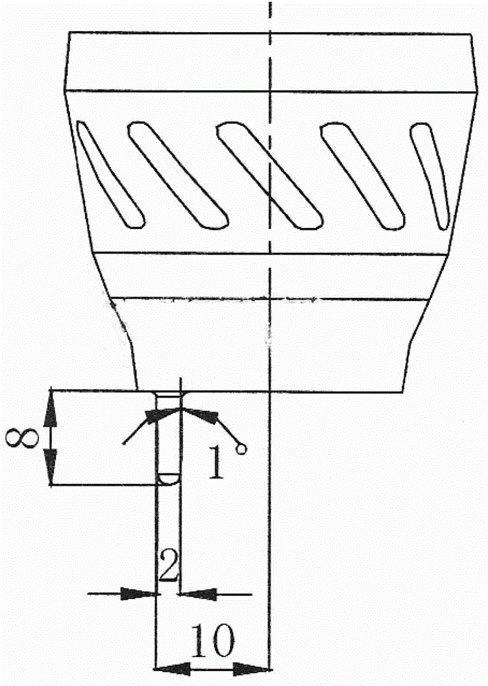 A molding method for precision casting of a three-layer ring wall and two-layer vane vortex device