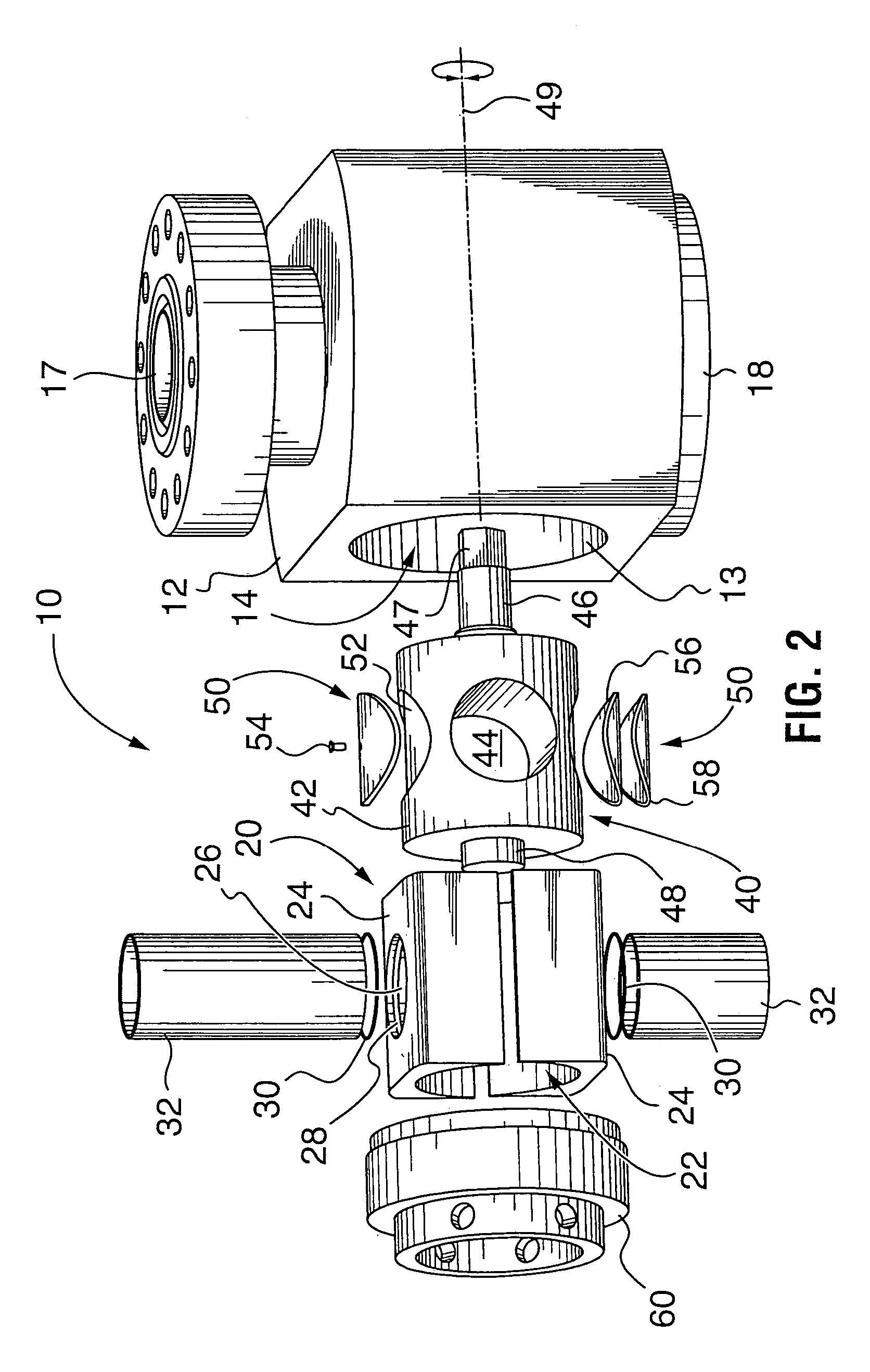 High-pressure plug valve