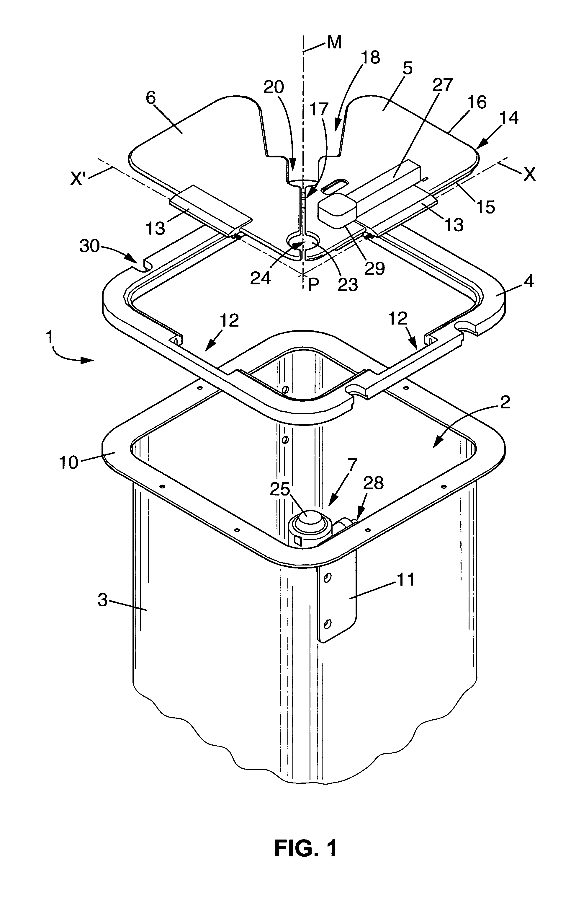 Breathing gas feed assembly for aircraft flight crew, and a stowage box for an emergency breathing mask