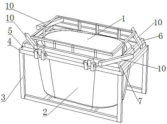 A bathtub production process