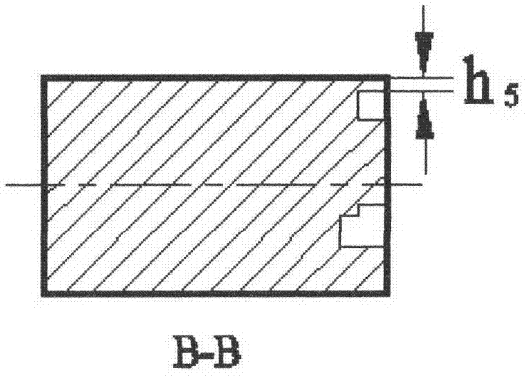 Combination fluid dynamic pressure groove mechanical seal ring capable of automatically discharging particles